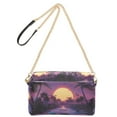 thumbnail image 2 of FORMRS Women Crossbody Purse with Chain Strap Vegan Leather Shoulder Handbag, Blue Neon Road, 2 of 7