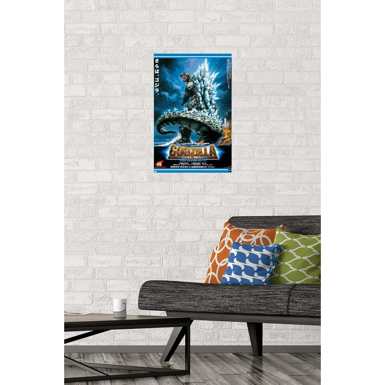 ゴジラ ファイナルウォーズGODZILLAシルクスクリーンポスターFoil
