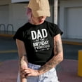 thumbnail image 2 of Dad of the Birthday Princess, Daughter's B-day, Father of the Celebrant, Navy Blue T-Shirt, Large, 2 of 5