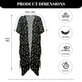 thumbnail image 6 of HELLHERO Polyester Bathing Suit Cover Up for Beach Quick Dry Breathable Lanterns, 6 of 6