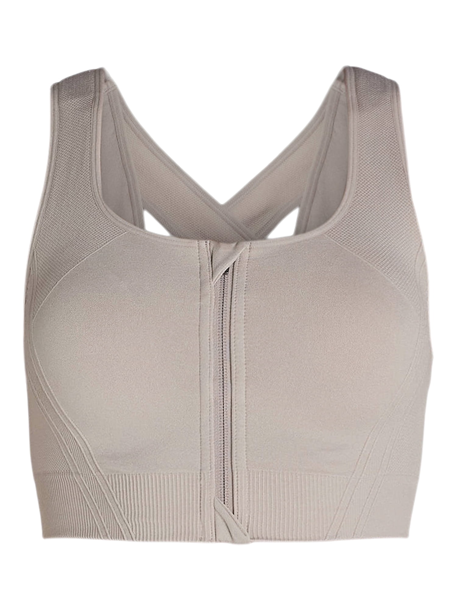Avia Women's Medium Support Zip Front Sports Bra, Sizes S-XXXL