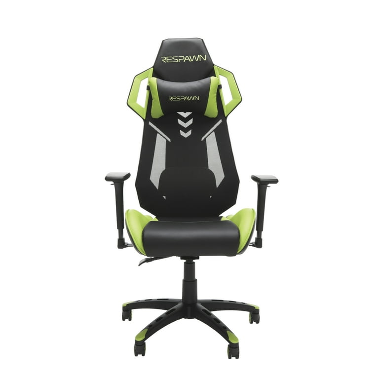 RESPAWN High Back & Adjustable Swivel Gaming Chair, Green