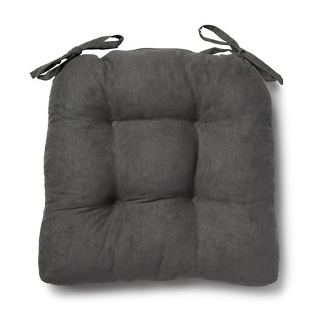 Better Homes & Gardens Shredded Memory Foam Chair Cushion, Gray Flannel