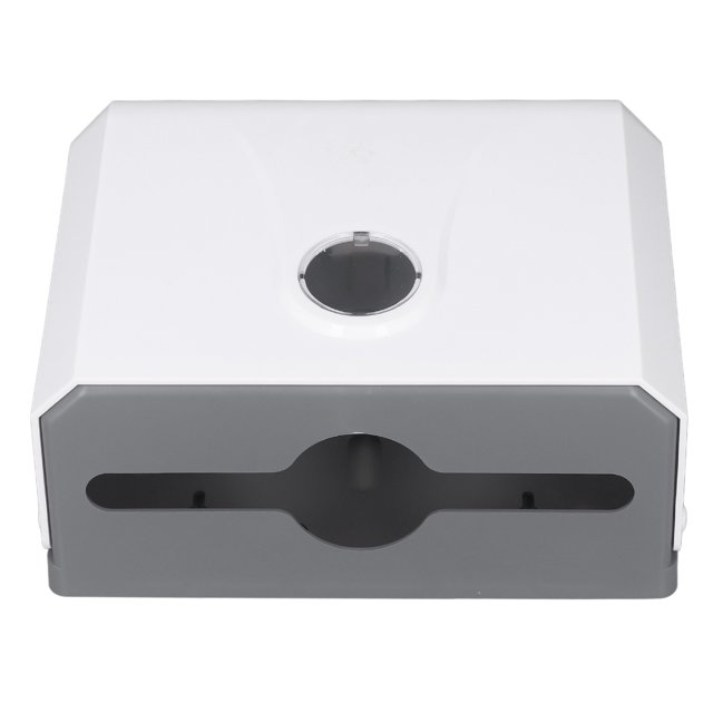 Wall Mount Paper Towel Dispenser, Bathroom Paper Holder Easy Change Waterproof View Window For Kitchen