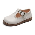 thumbnail image 4 of Zapatos de cuero retro para niños, zapatos para niños, zapatos de princesa para niñas de primavera, zapatos para niños, 4 of 6