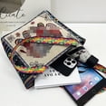 thumbnail image 3 of Bolso de hombro artístico pequeño y exquisito para estudiantes, bolso de lona sencillo para mujer, bolso de mano bordado, bolso de mujer, 3 of 5