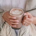 thumbnail image 4 of Quadro Juego De 6 Tazas De Vidrio Para Cafe Capuchino Latte Libbey Quadro, 4 of 4