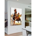 thumbnail image 4 of Marmont Hill Harness Race by Maurice Bower Painting Print on Canvas, 4 of 7
