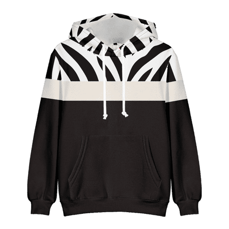 

MLFU Toddler Girls Stitching Pullover Hoodie Cotton Casual Regular Pullover Tops up to Size 8XL