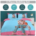 thumbnail image 5 of 2D Song Gorillaz 3 Pieces Bedding Set Double Sided Printing Soft Comforter Sets Decor Bedroom Gifts With 1 Duvet Cover 2 Pillowcases, 5 of 8