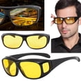 thumbnail image 1 of Gafas Conducción Nocturna para Coche Gafas Antideslumbrantes Gafas Conductor (amarillo), 1 of 9