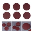 thumbnail image 3 of Miangastore 30 en 1 Feuilles de Ponçage Rondes Auto-Adhésives Grains Mélangés (Rouge Foncé), 3 of 8