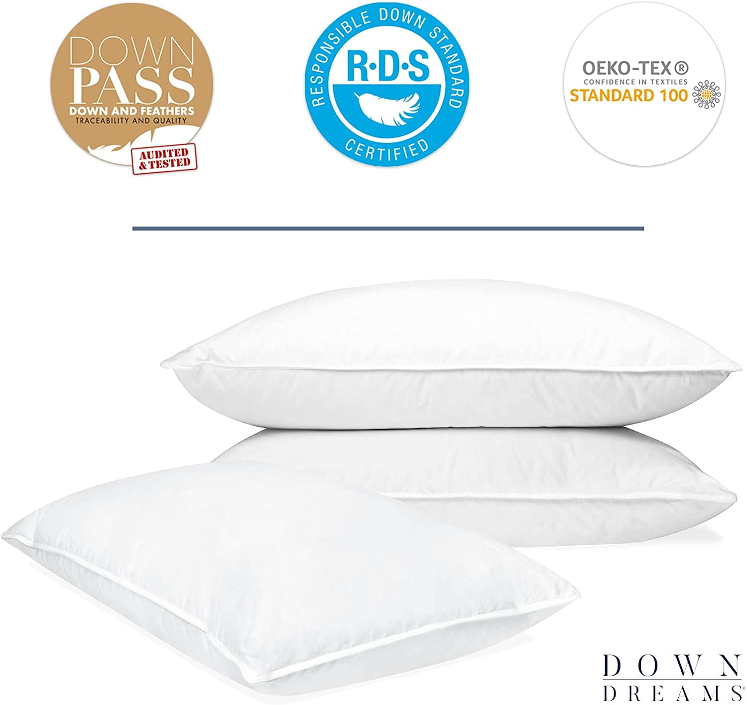 Down Dreams Classic Queen Pillow