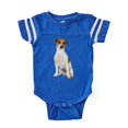 thumbnail image 1 of CafePress - Jack Russell Terrier - Cute Infant Baby Football Bodysuit, 1 of 1