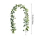 thumbnail image 3 of Guirnalda de eucalipto artificial con margaritas pequeñas | Vegetación artificial de 180 cm para decoración del hogar, bodas y eventos, 3 of 6