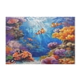 thumbnail image 2 of Ryvnso Clownfish Corals in Ocean Bathroom Shaggy Rugs Toilet Mat Soft Contour Rug, 2 of 9
