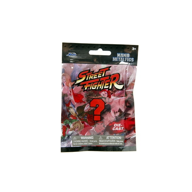 Jada Street Fighter II Nano Metalfigs Blind Bags - Diecast Metal