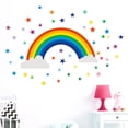 thumbnail image 1 of TIMIFIS Stickers Home Decor Rainbow Sign Sticker Decal Bedroom Vinyl Art Mural Halloween DecorationsFall, 1 of 4