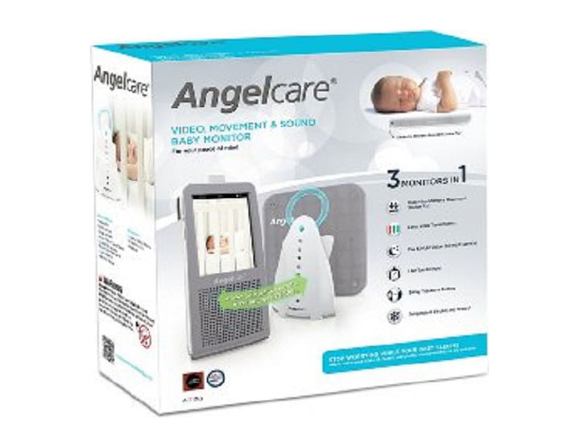 Angel Care Foppa Pedretti – Monitor for Babies, with Receiver and