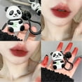 thumbnail image 3 of Rouges à Lèvres pour Femmes Mignon Petit Panda Rouge à Lèvres Liquide avec Accessoires Cloche Velours avec Hydratant Anti-Taches et Longue Durée Gloss Maquillage, 3 of 4