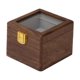 thumbnail image 3 of Caja de exhibición de relojes perfecl Organizador de joyas resistente y portátil a prueba de polvo 1 ranura, 3 of 8