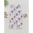 thumbnail image 2 of Bagilaanoe Newborn Baby Girl Boys Summer Jumpsuit Print Sleeveless Bodysuit 3M 6M 12M 18M Infant Casual One Piece Romper, 2 of 9