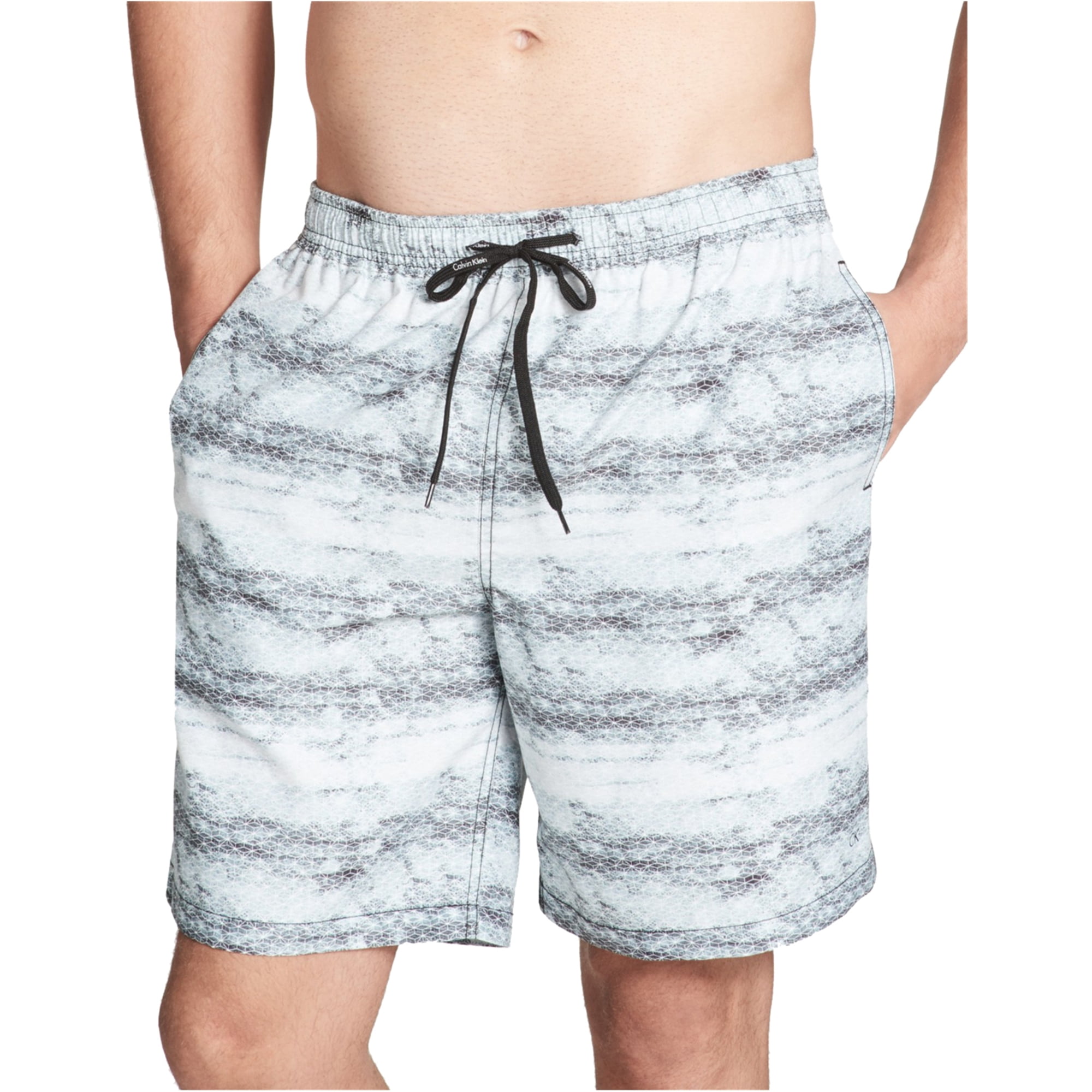 Calvin Klein Calvin Klein Mens Printed Swim Bottom Trunks