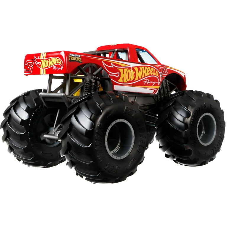 Hot Wheels Monster Trucks Demo Derby 1:24 Scale Die-Cast Toy Truck Play  Vehicle 