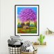 thumbnail image 5 of Cuadros Decorativos Cabaña bajo el árbol pintura al óleo por números Kits lienzo DIY dibujo decoración del hogar Wdftyju embutido en tela, 5 of 9