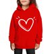 thumbnail image 1 of Sudaderas con capucha para niños y niñas, sudaderas casuales de manga larga, lindas sudaderas de gran tamaño con bolsillo de polar, chaquetas para niñas, 1 of 4