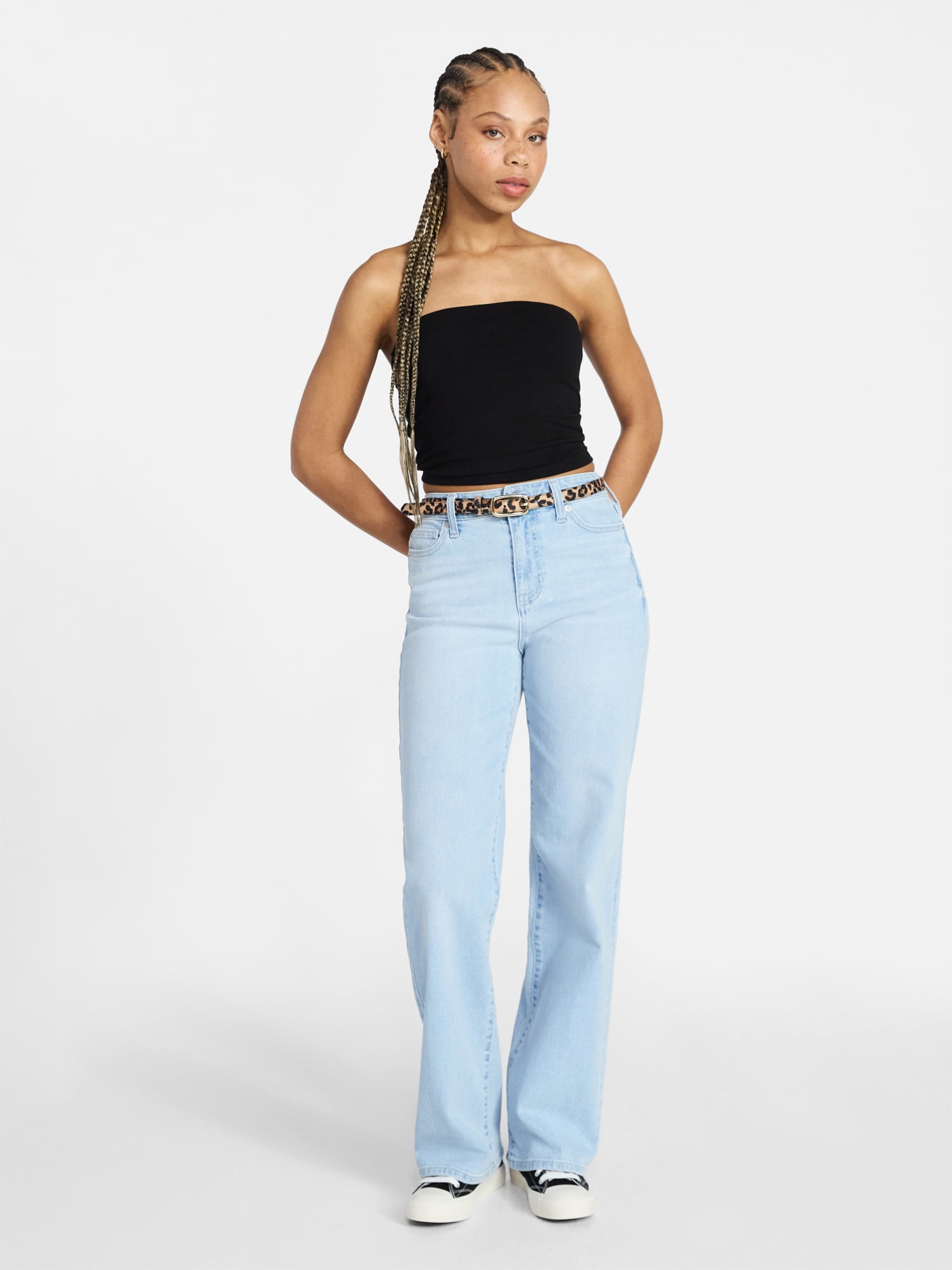 No Boundaries Cropped Tube Top, Women's XXS-XXL