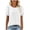 White#womens plus size tops, variant on Womens Blouses and Tops Dressy Scoop Neck Plus Size Puff Sleeve Shirts Pleated Loose Fit Short Sleeve Summer Casual Tunic Blouses White