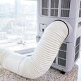 thumbnail image 4 of Manguera de Escape 130 Mm, Manguera de Escape para Aire Acondicionado, Manguera de PVC, Tubo de Aire Acondicionado, Manguera de VentilacióN, RetráCtil 2 M, 4 of 5