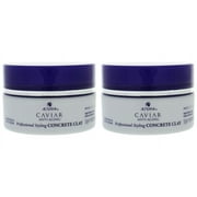 Alterna Caviar Concrete Clay Anti Aging Professional Styling 1.85 Ounce -2 Pack