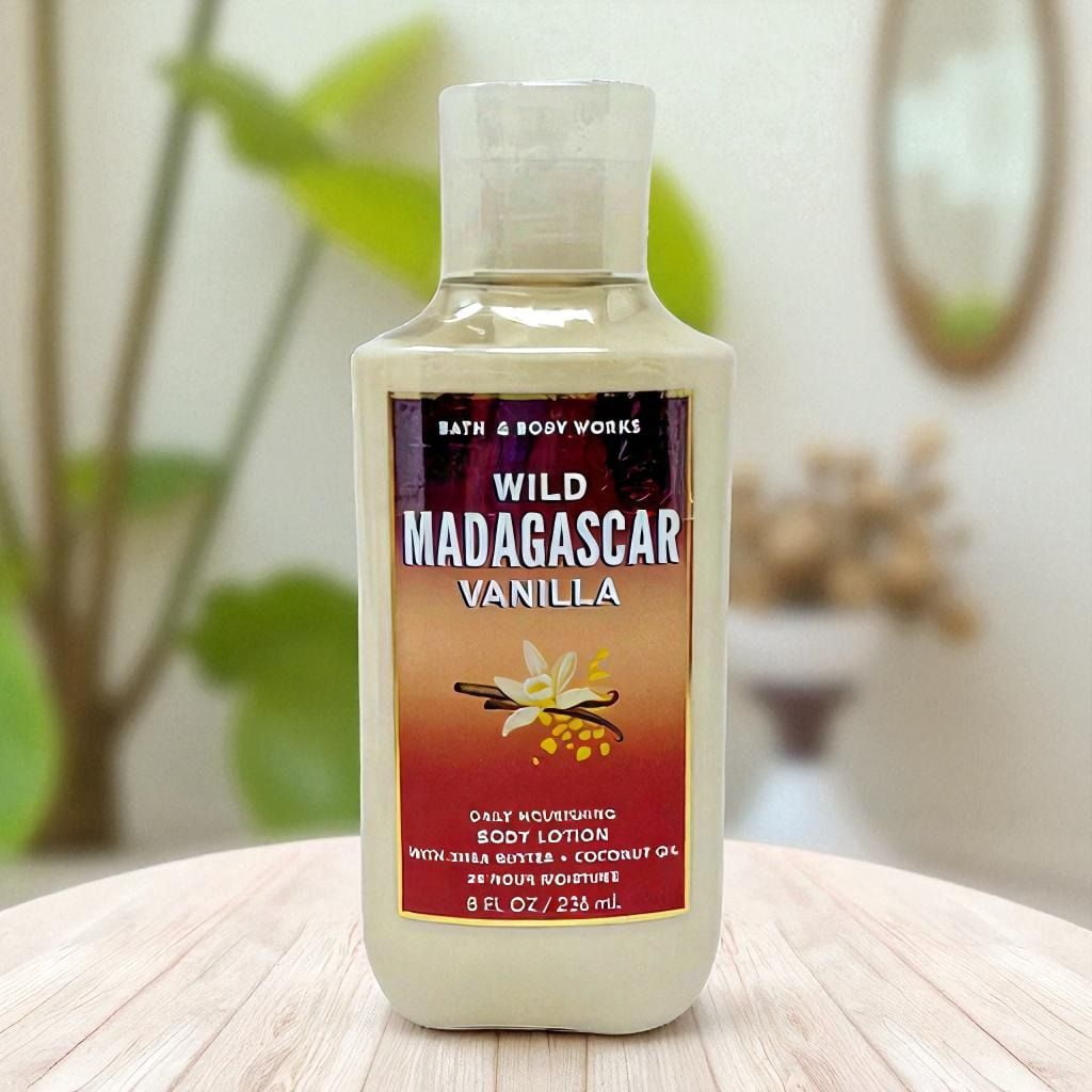 Bath and Body Works Wild Madagascar Vanilla Daily Nourishing Body Lotion (8 FL OZ / 236 mL)