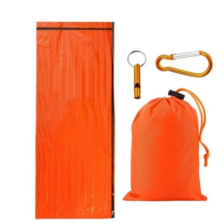 84"X36" Emergency Sleeping Bag, Pocket Size Waterproof Thermal Bivy Sack for Outdoor