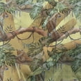 thumbnail image 3 of Watercolor Tulle Curtains with Rod Pocket, Leopards in the Jungle Tropical Scene Tree Branches and Leaves, Sheer Drape for Wedding Party 2 Panels, 7 Sizes, Yellow Green Pale Yellow, by Ambesonne, 3 of 3