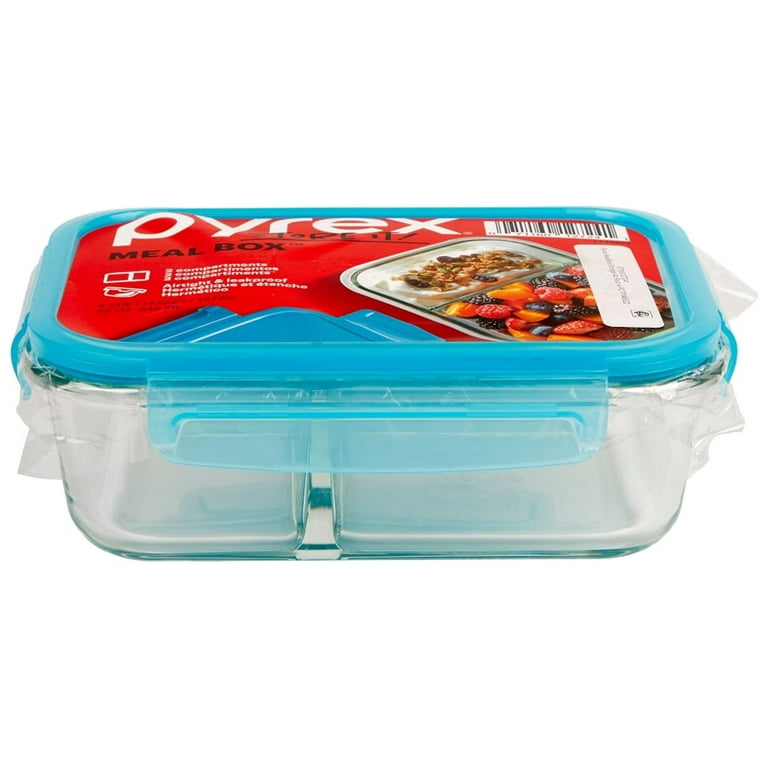 Reviews for Pyrex 5.5-Cup Meal Box Storage Rectangle with Plastic Cover