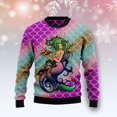 thumbnail image 2 of Sudadera unisex informal de invierno con estampado 3D de árbol de Navidad, Papá Noel, tatuaje, gato, animal, ciervo, oso, fea, M1, 2 of 5