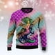 thumbnail image 2 of Sudadera unisex informal de invierno con estampado 3D de árbol de Navidad, Papá Noel, tatuaje, gato, animal, ciervo, oso, fea, M1, 2 of 5