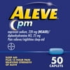 Aleve PM Pain Reliever & Nighttime Sleep Aid Caplets, 50 Count