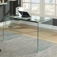 thumbnail image 6 of Coaster Highsmith Contemporary Clear Bent Glass Writing Desk, 6 of 7