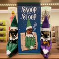 thumbnail image 4 of Muñeco de peluche de elfo navideño de Snoop on a Stoop, muñeco de Hip Hop hecho a mano para fiesta de Navidad, vacaciones, decoración del hogar y el jardín, 4 of 4