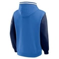 thumbnail image 5 of Men's Fanatics  Blue/Navy Oklahoma City Thunder Half Court Shot Clock Fastbreak Hoodie, 5 of 5