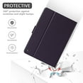 thumbnail image 6 of Dteck Slim Case For ALL-NEW Kindle Fire HD 8 and HD 8 Plus (10th Generation, 2020 Release), Slim Fit PU Leather Folio Flip Case Multi-angle Standing Cover Auto Wake Sleep, Deep Purple, 6 of 6