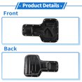 thumbnail image 4 of Unique Bargains No.264314 Engine Oil Pan Oil Pan Sump Transmission Oil Pan for Toyota Corolla 1998-2008 Aluminum Alloy Black, 4 of 6
