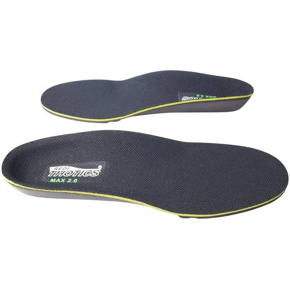Redi-thotics Max Orthotic Insoles for Plantar Fasciitis - Support for Tired, Aching Arches and feet