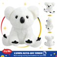 thumbnail image 4 of 10 Pouces de Musique Rougeoyante Accroupi Koala Peluche Jouet, 4 of 10