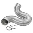 thumbnail image 1 of Lambro 328ULT-C Conducto RigiFlex Premium de 4 pulgadas de diámetro x 8 pies con abrazaderas, 1 of 1