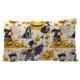 thumbnail image 4 of Juego de 3 fundas de cojín de calabaza de Halloween, funda de cojín decorativa de lino y algodón con diseño de Jack-o-Lantern con sombrero de bruja, 17,7 x 17,7 pulgadas/11,8 x 19,6 pulgadas (B) brillar Electrónica, 4 of 4